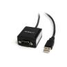 Cable usb tipo a a db9 startech 1.8m - macho - macho - negro