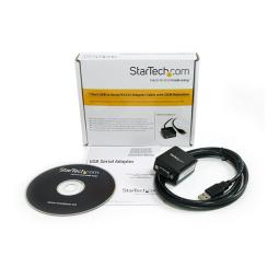 Cable usb tipo a a db9 startech 1.8m - macho - macho - negro