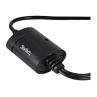 Cable 2x db9 a usb tipo a startech 1.8m - macho - macho - negro
