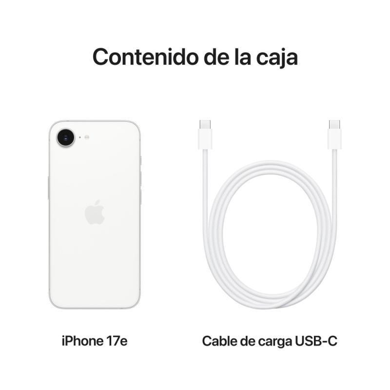 Movil apple iphone 17e 256gb white