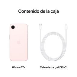 Movil apple iphone 17e 256gb soft pink