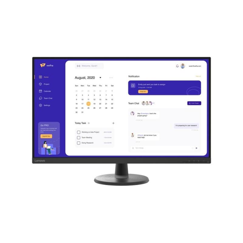 Monitor lenovo thinkvision c32u - 40 31.5 pulgadas 4k uhd 60hz