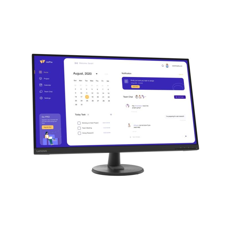 Monitor lenovo thinkvision c32u - 40 31.5 pulgadas 4k uhd 60hz