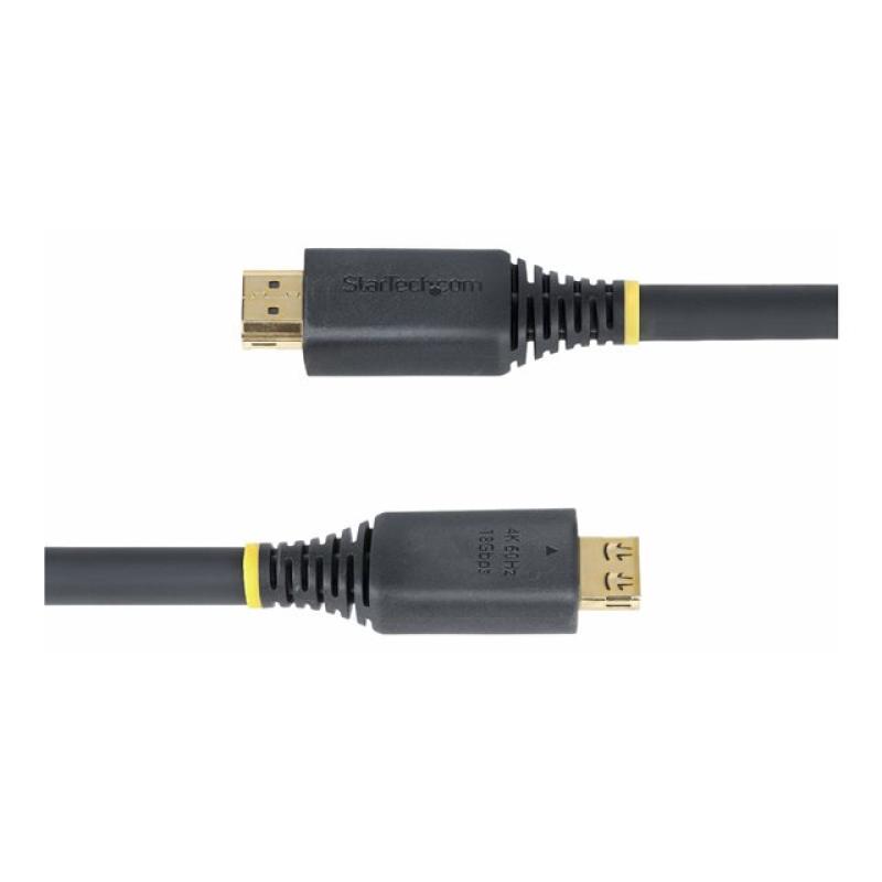 Cable hdmi startech 6.1m - macho - macho - negro