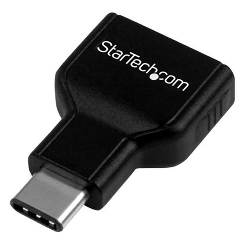 Adaptador usb tipo c a usb tipo a startech macho - hembra - negro