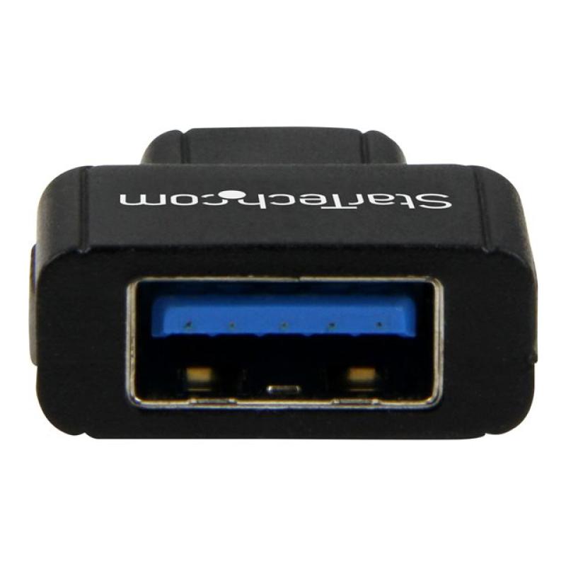 Adaptador usb tipo c a usb tipo a startech macho - hembra - negro