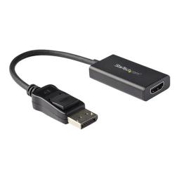 Adaptador dp a hdmi startech macho - hembra - negro
