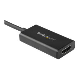 Adaptador dp a hdmi startech macho - hembra - negro
