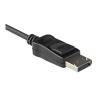 Adaptador dp a hdmi startech macho - hembra - negro
