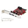 Tarjeta de insercion startech pci express 3.0 5 puertos