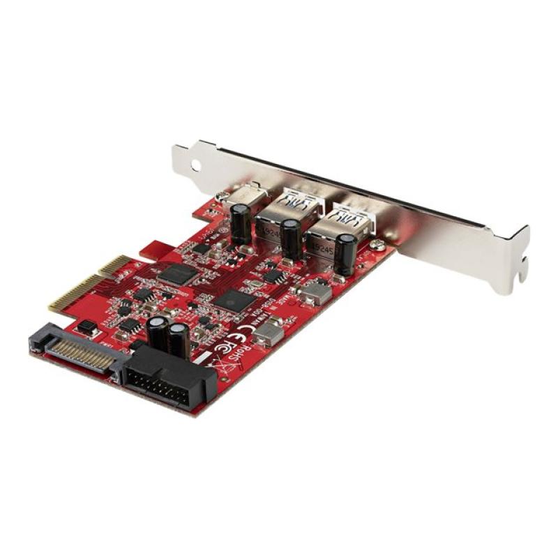 Tarjeta de insercion startech pci express 3.0 5 puertos