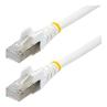 Cable de red startech latiguillo rj45 lszh s - ftp cat6a 7.5m blanco