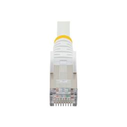 Cable de red startech latiguillo rj45 lszh s - ftp cat6a 7.5m blanco