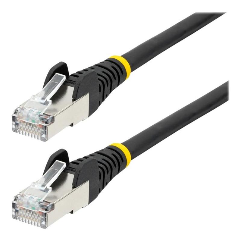 Cable de red startech latiguillo rj45 lszh s - ftp cat6a 7.5m negro