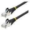 Cable de red startech latiguillo rj45 lszh s - ftp cat6a 7.5m negro