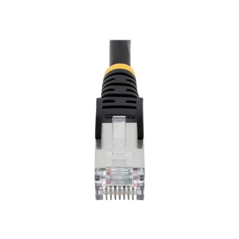 Cable de red startech latiguillo rj45 lszh s - ftp cat6a 7.5m negro