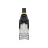 Cable de red startech latiguillo rj45 lszh s - ftp cat6a 7.5m negro