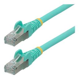 Cable de red startech latiguillo rj45 lszh s - ftp cat6a 7.5m aqua