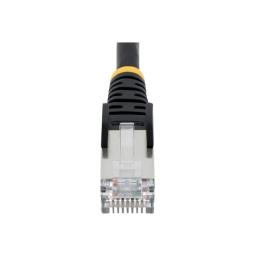 Cable de red startech latiguillo rj45 lszh s - ftp cat6a 0.5m negro