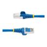 Cable de red startech latiguillo rj45 lszh s - ftp cat6a 10m azul