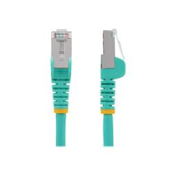 Cable de red startech latiguillo rj45 lszh s - ftp cat6a 10m aqua