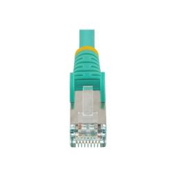 Cable de red startech latiguillo rj45 lszh s - ftp cat6a 1m aqua