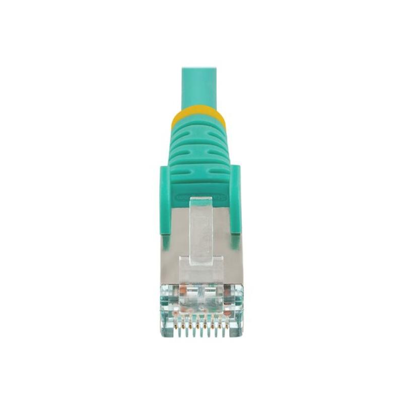 Cable de red startech latiguillo rj45 lszh s - ftp cat6a 2m aqua