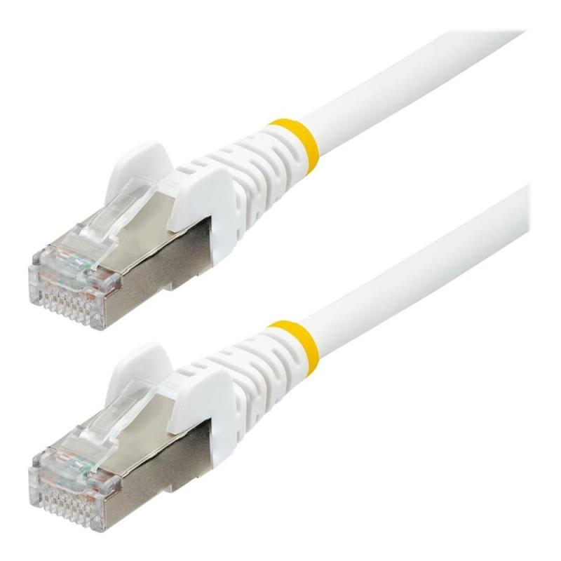 Cable de red startech latiguillo rj45 lszh s - ftp cat6a 3m blanco