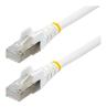 Cable de red startech latiguillo rj45 lszh s - ftp cat6a 3m blanco