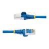 Cable de red startech latiguillo rj45 lszh s - ftp cat6a 3m azul