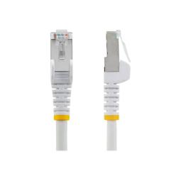Cable de red startech latiguillo rj45 lszh s - ftp cat6a 5m blanco