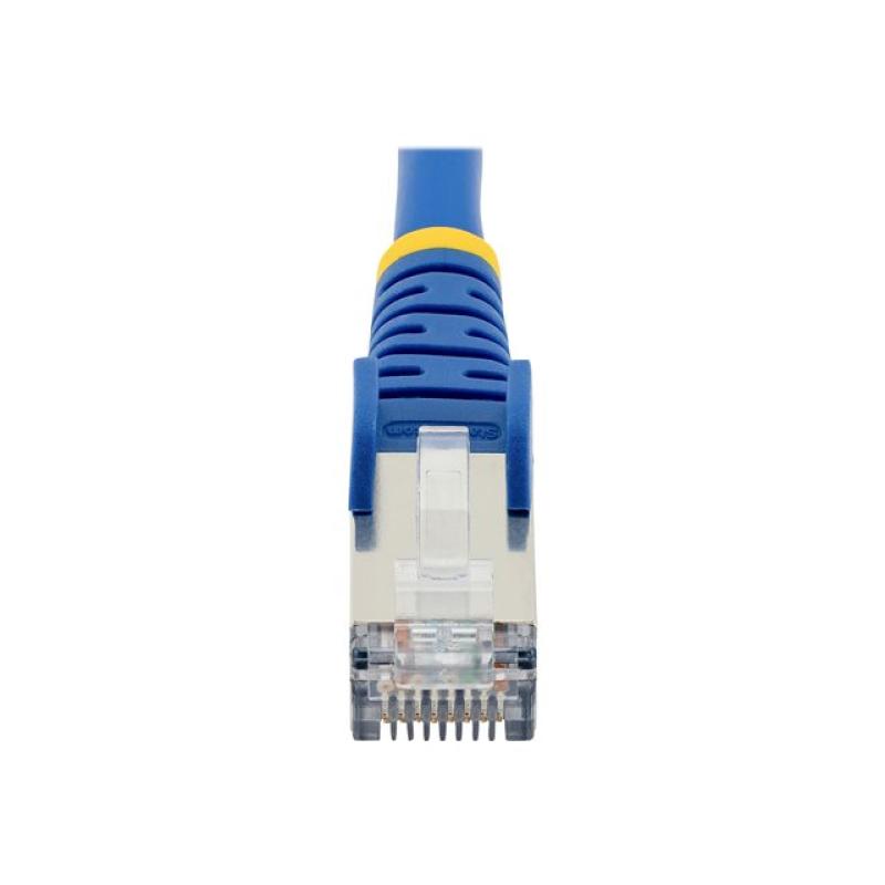 Cable de red startech latiguillo rj45 lszh s - ftp cat6a 5m azul