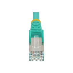 Cable de red startech latiguillo rj45 lszh s - ftp cat6a 5m aqua
