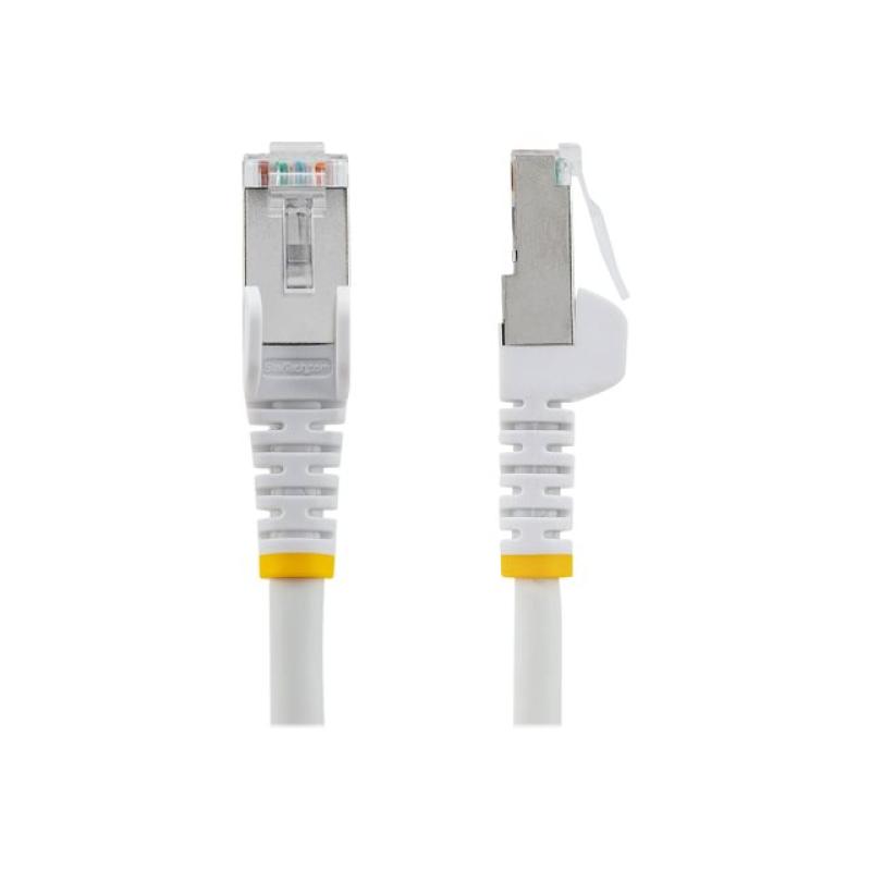 Cable de red startech latiguillo rj45 lszh s - ftp cat6a 7m blanco