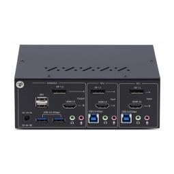 Switch kvm startech p2addh462 - kvm - switch 18 puertos