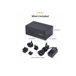 Switch kvm startech p2addh462 - kvm - switch 18 puertos