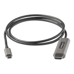 Cable usb tipo c a hdmi 4k startech 1m - macho - macho - negro