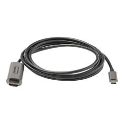 Cable usb tipo c a hdmi 4k startech 2m - macho - macho - negro