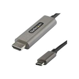Cable usb tipo c a hdmi 4k startech 4m - macho - macho - negro