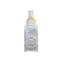 Cable de red startech latiguillo rj45 utp cat5e 10m blanco