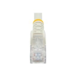 Cable de red startech latiguillo rj45 utp cat6 1m blanco