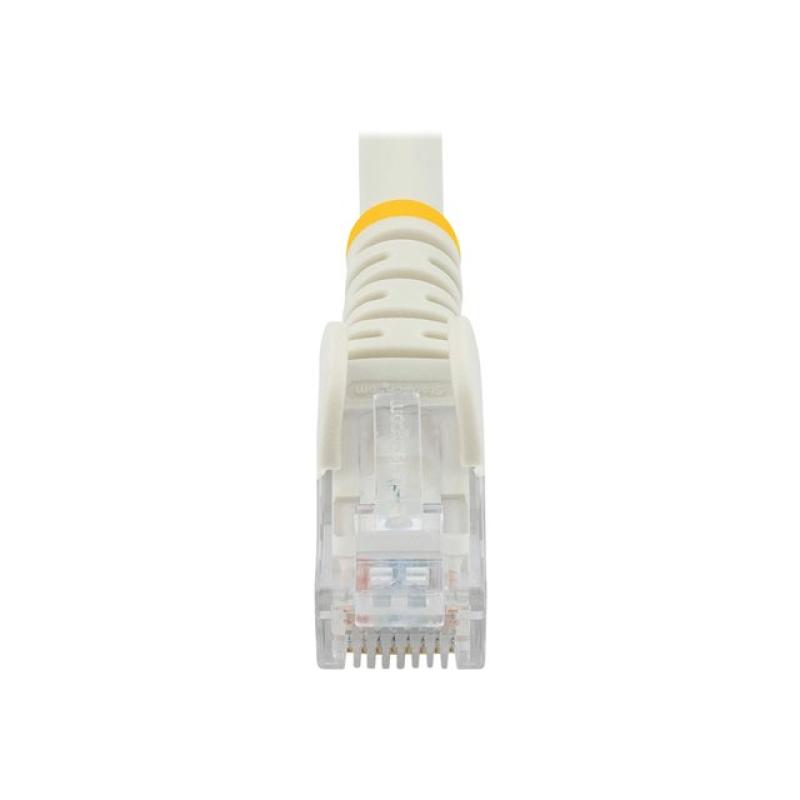 Cable de red startech latiguillo rj45 utp cat6 1m blanco