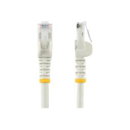 Cable de red startech latiguillo rj45 utp cat6 2m blanco