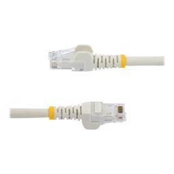 Cable de red startech latiguillo rj45 utp cat6 2m blanco