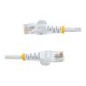 Cable de red startech latiguillo rj45 utp cat5e 5m blanco