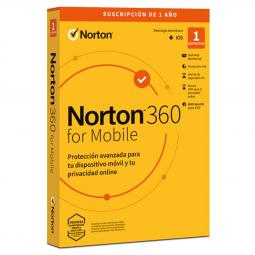 Antivirus norton 360 mobile español 1 usuario 1 dispositivo 1 año esd no retornable - Imagen 1