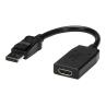 Adaptador displayport a hdmi startech 0.24m - macho - hembra - negro