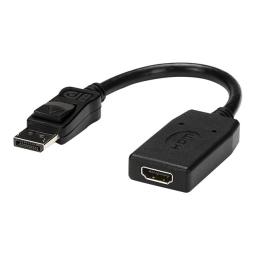 Adaptador displayport a hdmi startech 0.24m - macho - hembra - negro