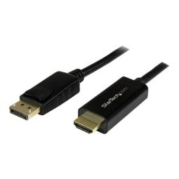 Cable displayport a hdmi startech 5m - macho - macho - negro