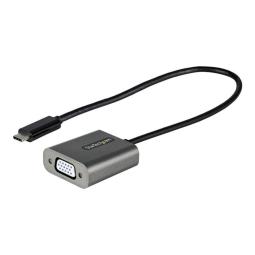 Adaptador usb tipo c a vga startech 0.3m - macho - hembra - negro